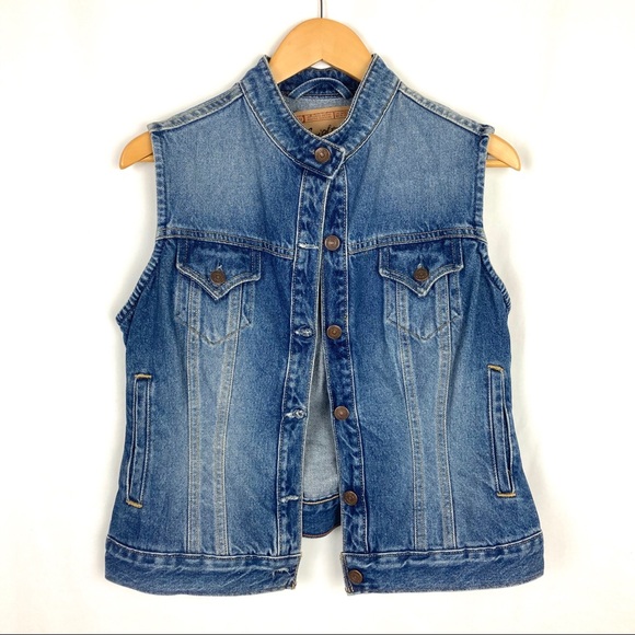 Levi's Jackets & Blazers - LEVI'S Vest Jean Misses 12/14